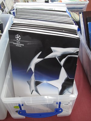 Lot 756 - Champions League Match Media Information...
