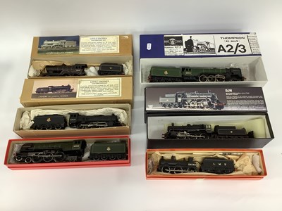 Lot 712 - Six 'OO' Gauge/4mm Kit Built Steam Tender...