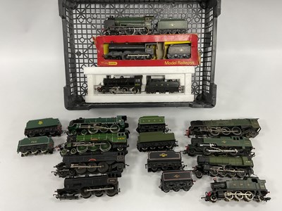 Lot 555 - Eleven OO Gauge Steam Tender Locomotives by...