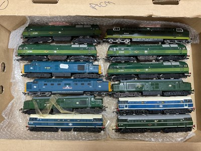 Lot 512 - Twelve OO Gauge Outline Diesel Locomotives by...
