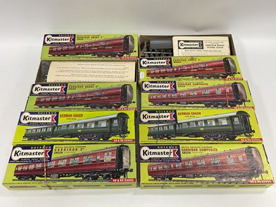 Lot 563 - Eight Kitmaster OO/HO Gauge Plastic Model...