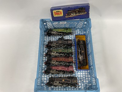 Lot 575 - Seven Hornby Dublo 3-Rail 'OO Gauge' 2-6-4...