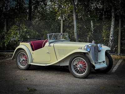 Lot 1001 - 1949 [LXS 387] MG TC Midget in cream, previous...