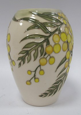 Lot 1258 - A Moorcroft Vase Decorated in the 'Wattle'...