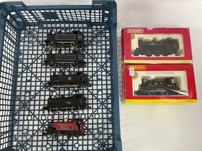 Lot 551 - Seven 'OO' Gauge/4mm Steam Tank Hornby/Triang...