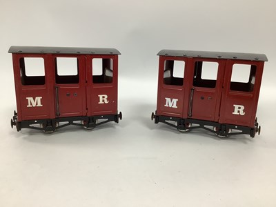 Lot 838 - A Pair of Mamod Live Steam Midland Railway...