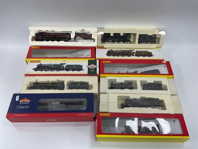 Lot 554 - Five Hornby 'OO' Gauge/4mm Boxed Steam...