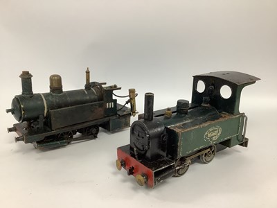 Lot 837 - Two 'O' Gauge 0-4-0 Live Steam Locomotives....