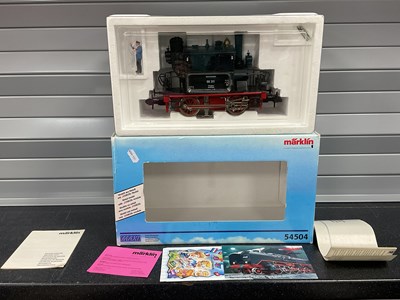 Lot 760 - A Marklin Ref No 54504 'G' Gauge/10mm 0-4-0...