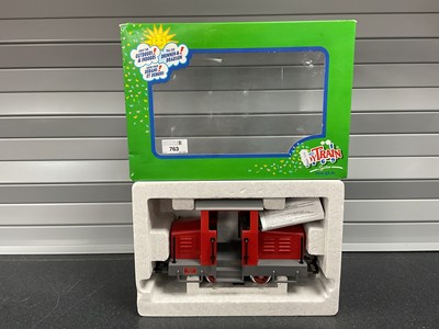 Lot 763 - A L.G.B. Ref No 92090 Boxed 0-4-0 Diesel...