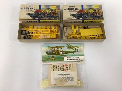 Lot 896 - Three Airfix Plastic Model Kits comprising of...