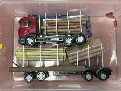 Lot 452 - An Emek G scale Scania High-Line 6-wheel...