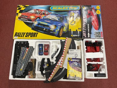 Lot 652 - A Scalextric #C1080 Rally Sport Slot Car Set...