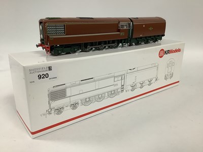 Lot 920 - A boxed KR Models 00 gauge GT-3 gas turbine...