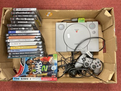 Lot 643 - An Original Sony PlayStation (PS1) Games...
