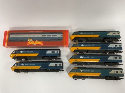 Lot 749 - Three Hornby Inter-City 125 power cars, with...
