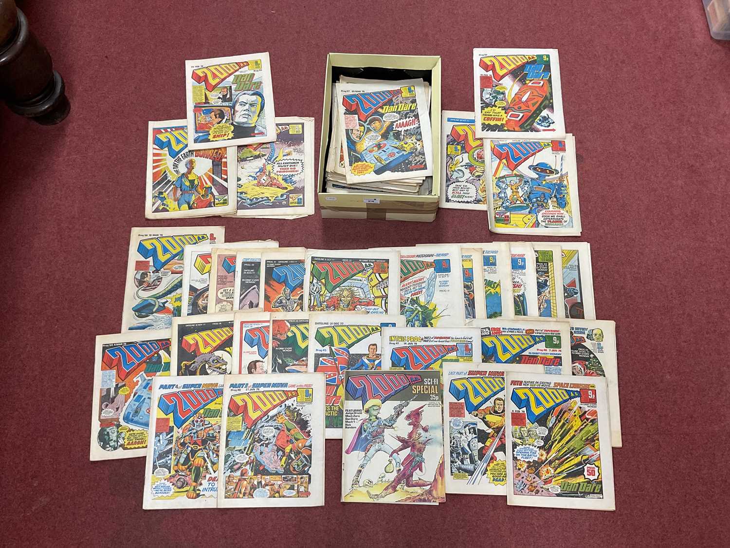 Lot 316 - Approximately Sixty 2000AD comics by Fleetway...