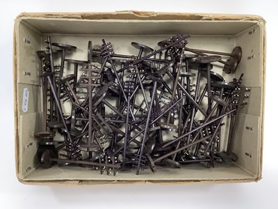 Lot 897A - Approximately seventy 00 gauge telegraph poles...