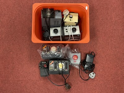Lot 448 - A quantity of model railway control equipment...