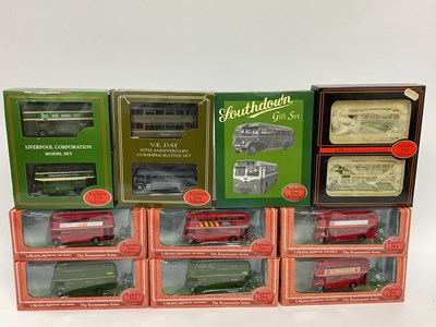 Lot 751 - Fourteen 1:76 scale Diecast Model Buses by EFE,...