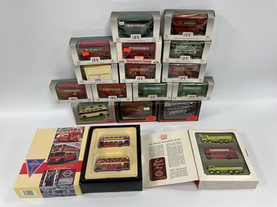 Lot 550 - Twenty 1:76 scale Diecast model buses by EFE....
