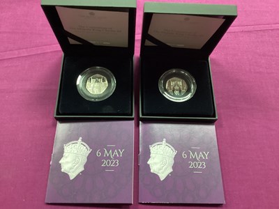 Lot 135 - Two 2023 Royal Mint 'The Coronation Of King...
