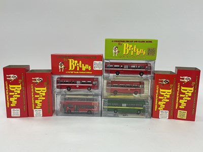 Lot 774 - Six 1:76 scale Diecast model buses by Britbus....