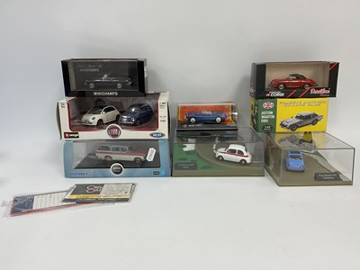 Lot 750 - Seven 1:43 scale Diecast model vehicles by...
