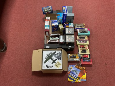 Lot 410 - A quantity of Diecast model vehicles, ships...