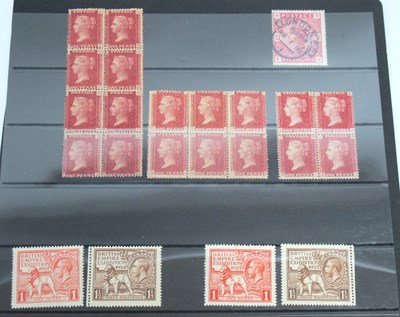 Lot 571 - Stamps; A small selection of Early G.B. Stamps,...