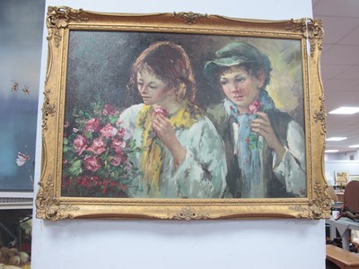 Lot 1537 - Angela Sanone (Naples Artist b.1927), Little...