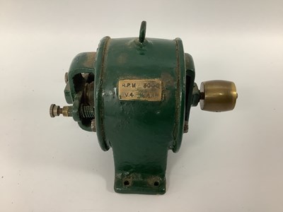 Lot 847 - A Stuart four volt generator finished in dark...