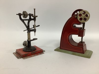 Lot 839 - Two first half XX century toyshop steam...