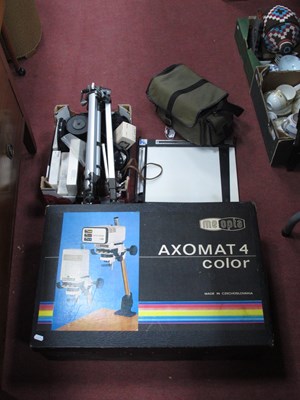 Lot 1484 - Axomat 4 Enlarger, Yashica FX.D Camera, Tokina...