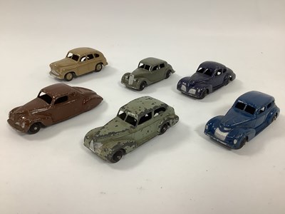 Lot 869 - Six Immediate Post-War Dinky Toys, comprising...