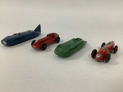 Lot 937 - Four Immediate Post-War Dinky Toys, all with a...