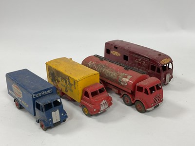 Lot 723 - Four Original Dinky Supertoys, Foden Mobilgas,...