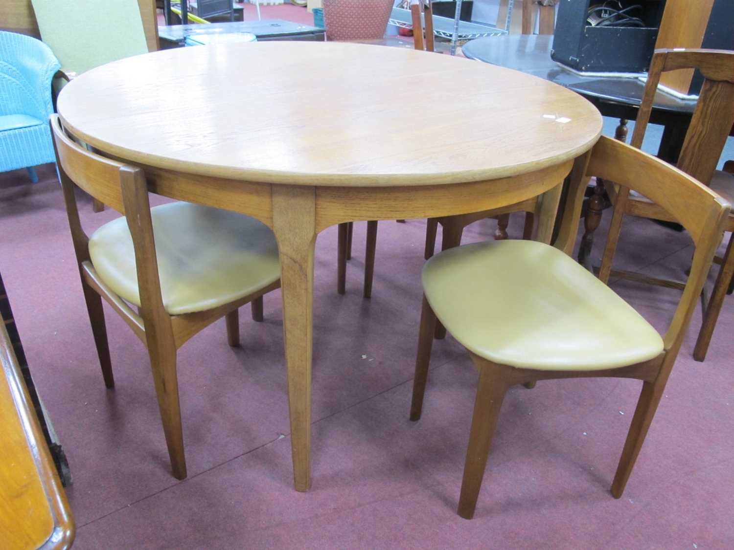 Lot 1572 - Nathan Teak Extending Dining Table, circa 1960'...