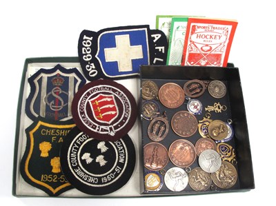 Lot 575B - Sporting Memorabilia, Medallions etc - twelve...