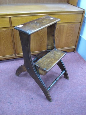 Lot 1559 - Early XX Century Walnut Folding Library...