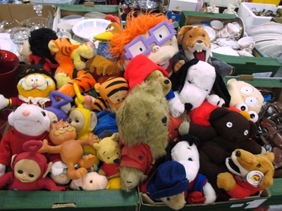 Lot 1172 - A Quantity of Soft Toys, all with a kids TV /...