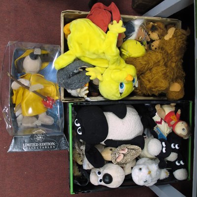 Lot 1160 - A Quantity of Soft Toys with a Film / TV theme,...