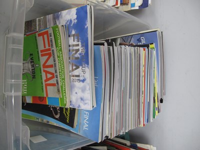 Lot 537 - Showpiece Cup Final Football Programmes,...