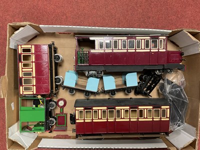 Lot 473 - A quantity of scratch/kit built SM32 narrow...