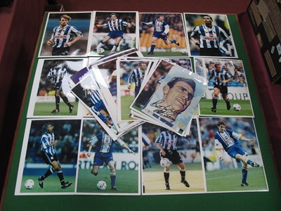 Lot 666 - Sheffield Wednesday Autographed Photos/ prints...