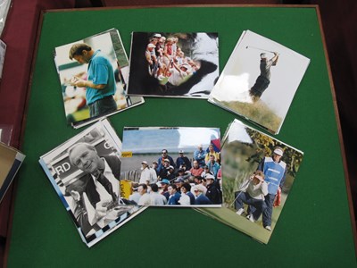 Lot 484 - Golf Press Photos/Prints, including -...