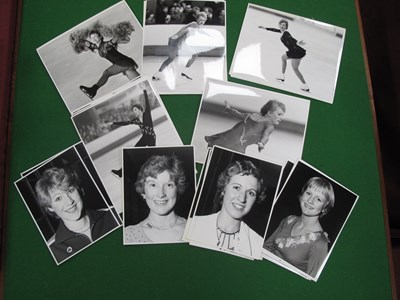 Lot 428 - Ice Skating Press Photograph/Prints, including...