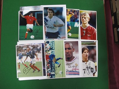 Lot 685 - World Football Stars Autographed...