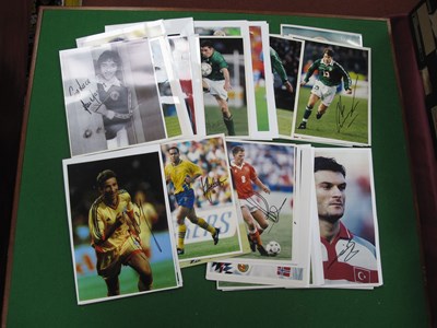 Lot 684 - International Player Autographed...