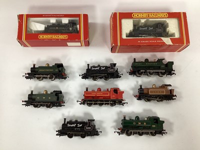 Lot 698 - Ten small Hornby 00 gauge locomotives,...